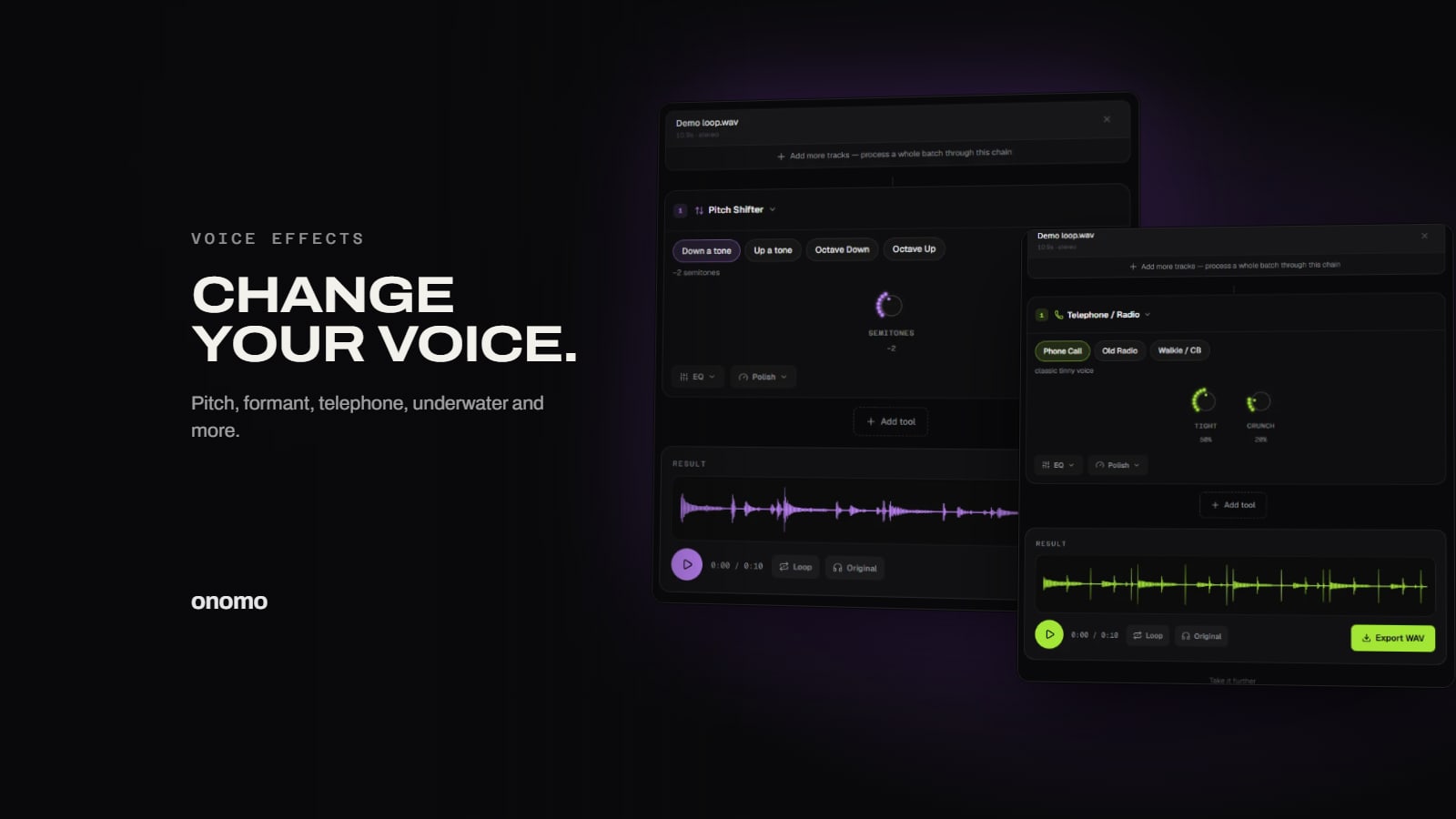 Voice Effects, Explained: Robot, Telephone, Formant Shift & Underwater (Free, Online)