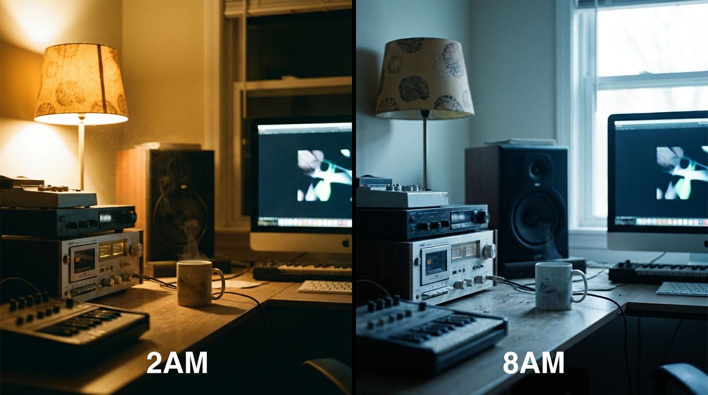 Why Your Music Sounds Amazing at 2am and Terrible the Next Morning